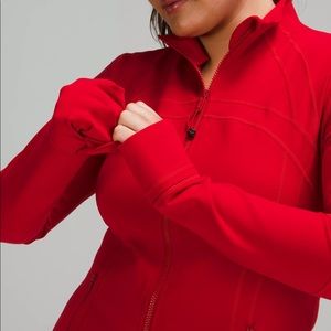 Lululemon define jacket in Dark Red